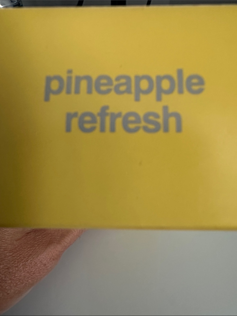 RHODE Pineapple Refresh Yellow Box with Gray Text - Picture 2 of 5
